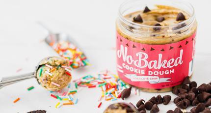 No Baked Cookie Dough · Desserts