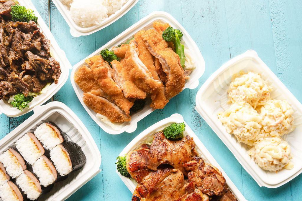 Ono Hawaiian BBQ · BBQ · Chicken · Hawaiian · Salads · Seafood