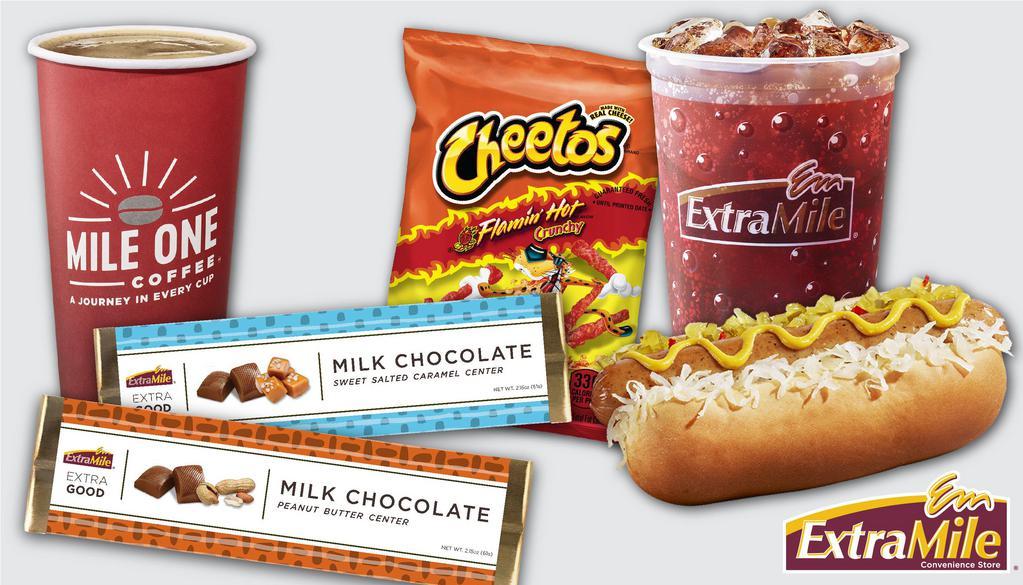 Chevron ExtraMile · Convenience · American · Breakfast · Lunch · Grocery · Desserts