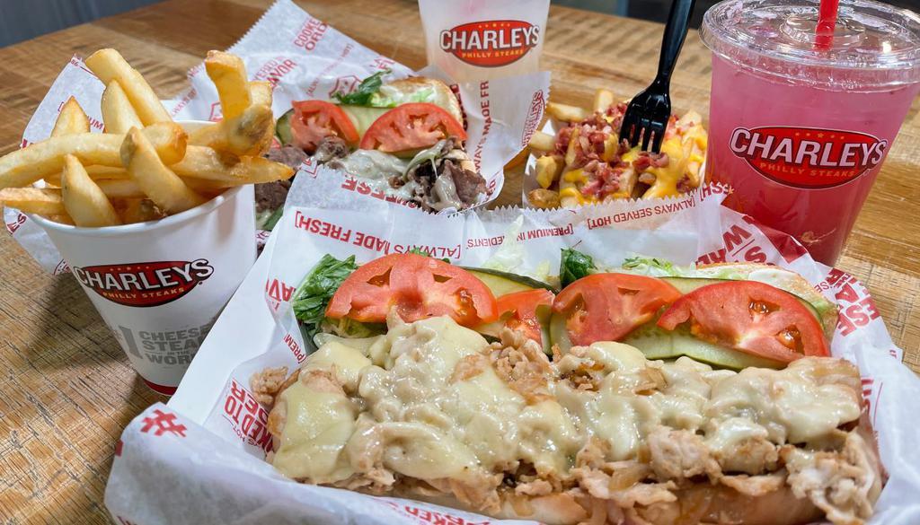 Charleys Cheesesteaks · Sandwiches · Chicken · Fast Food · American · Steak