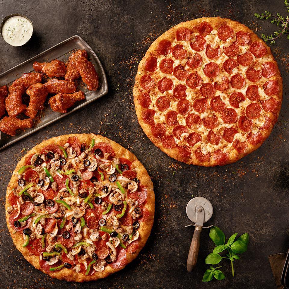 Round Table Pizza · Dessert · Buffets · Lunch · Sandwiches · Pasta · Pizza · Wings · Italian