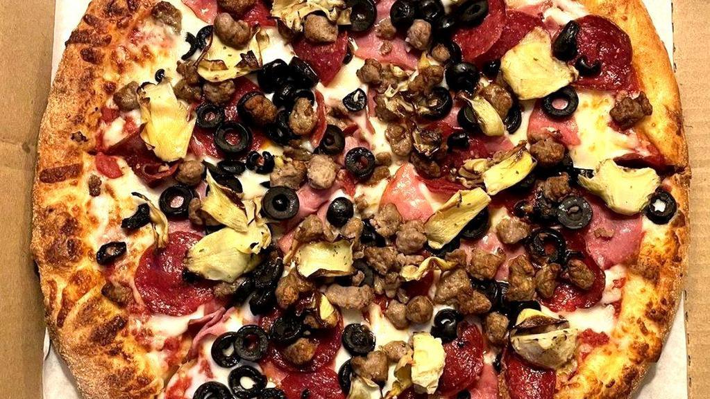 Pizzalicious · Dessert · Pizza · Salads · Sandwiches