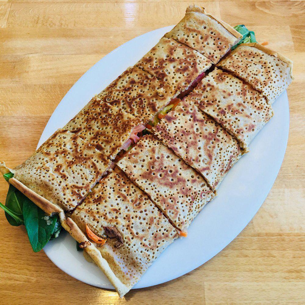 Crepes Bistro · Coffee and Tea · Gluten-Free · Vegan · Dinner · Breakfast · Creperies · Salads · Smoothies and Juices