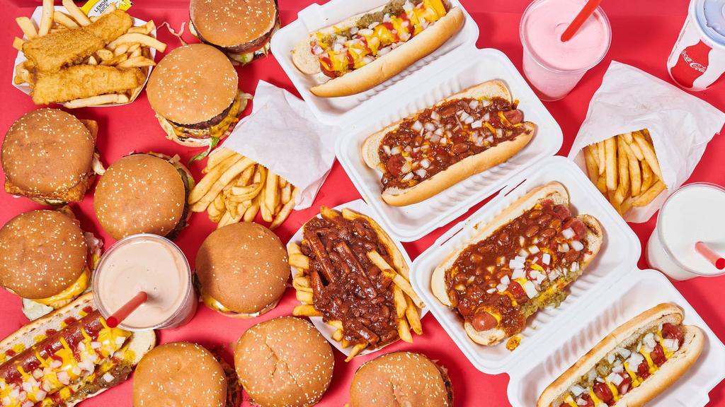 The Smokehouse · Fast Food · Burgers · Hot Dogs · Hamburgers · Sandwiches