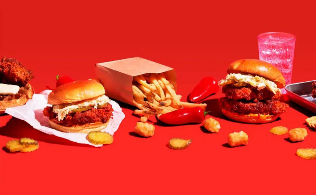 Hot Chx Nashville Hot Chicken · Korean · Chicken · Burgers · American · Sandwiches