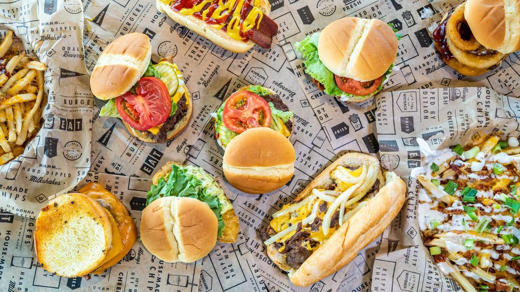 Wayback Burgers · Dinner · Grill · Hamburgers · Hot Dogs · Sandwiches