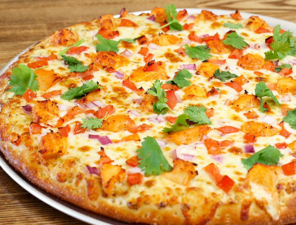 Namaste Pizza · Healthy · Asian Fusion · Gluten-Free · Vegan · Dinner · Indian · Italian · Pizza