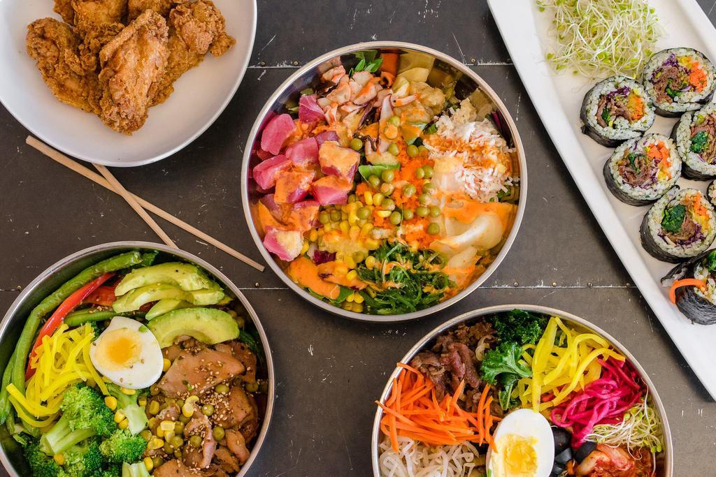 BopShop Korean Kitchen-VONS Chicken · Healthy · Vegetarian · Dinner · Asian · Korean