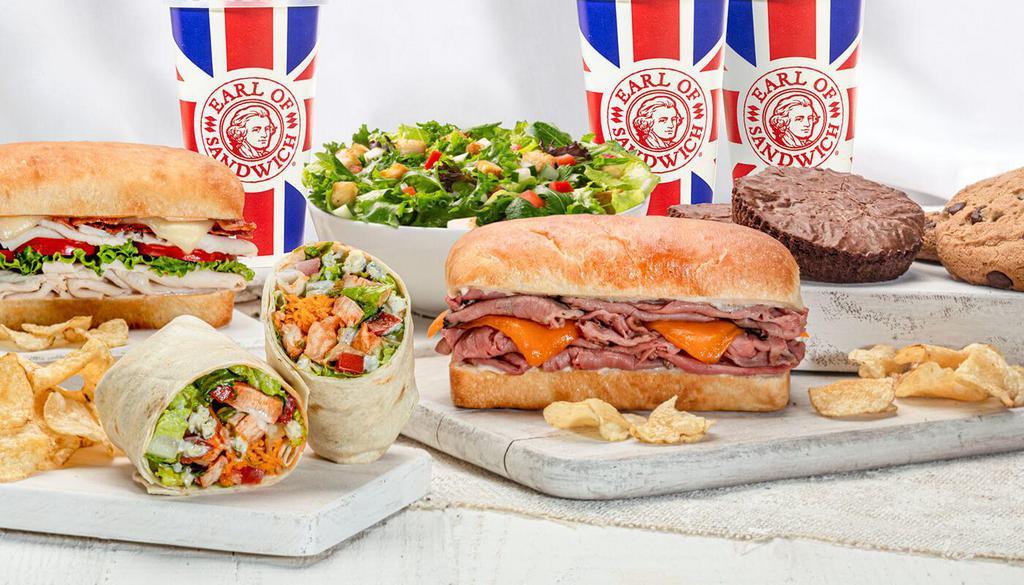 Earl of Sandwich · Sandwiches · American · Salad · Soup · Takeout · Lunch · Breakfast