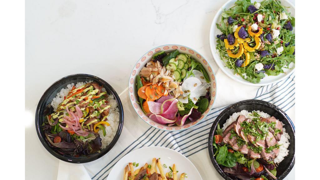 bellyrub · Asian · Bowls · Healthy · New American · Salads · South American