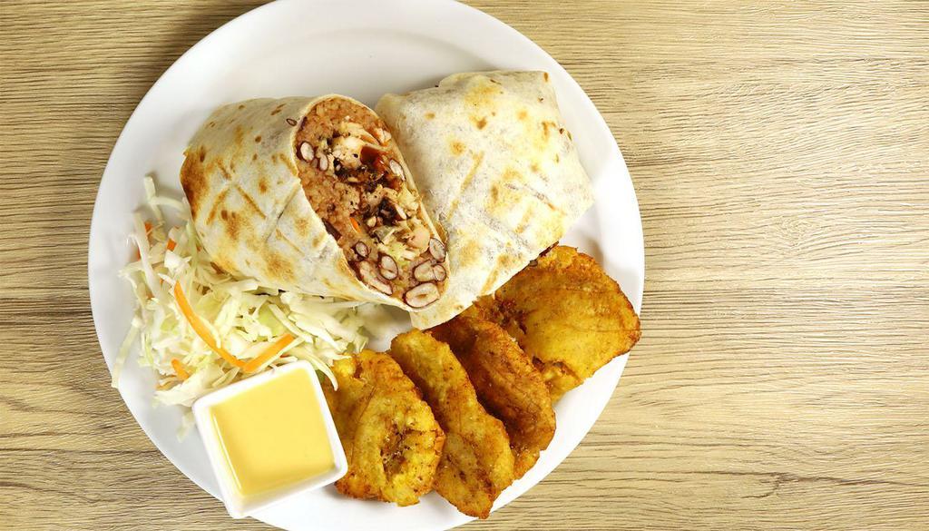 Spicy Roy's Caribbean Grill · Burritos · Chicken · Curry