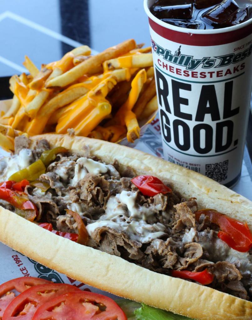 Philly's Best Cheesesteaks · Sandwiches · Salad · Burgers