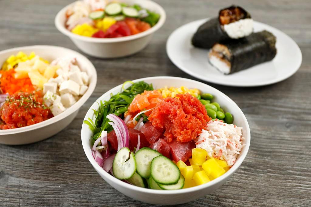Fusion poki · Dinner · Healthy · Lunch · Seafood