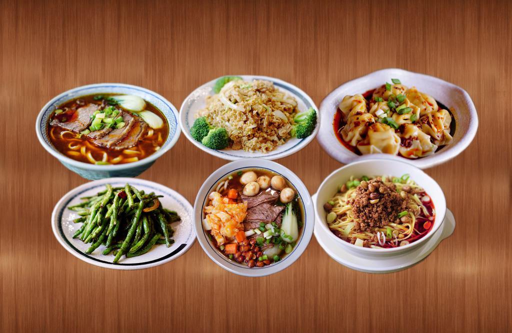 Dumpling · Szechwan · Chinese · Dinner · Asian · Chicken · Noodles · Dim Sum