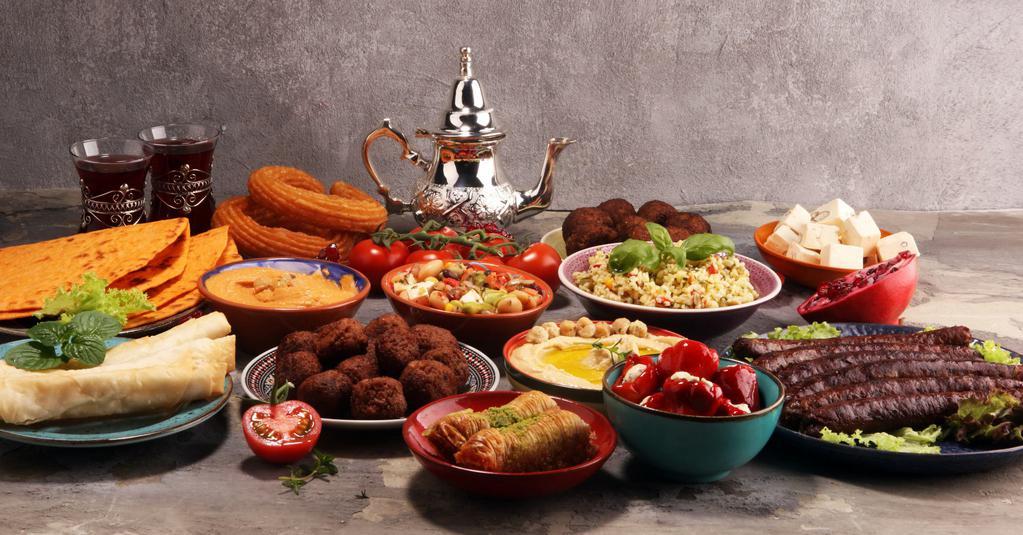 United Plates of Arabs · Chicken · Salads · Wraps