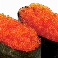 Tobiko Nigiri · Flying fish roe over sushi rice (2pc)