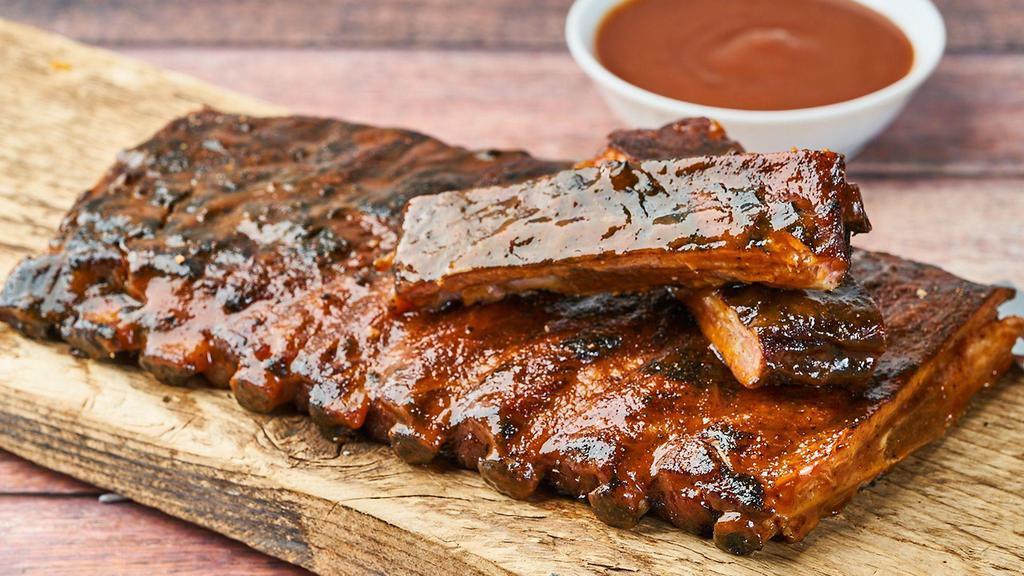 Smoked St. Louis Cut Ribs by Mac 'n Cue · By Mac 'n Cue by International Smoke. Featuring our house BBQ spice rub and smokey mama BBQ sauce. We cannot make substitutions.
