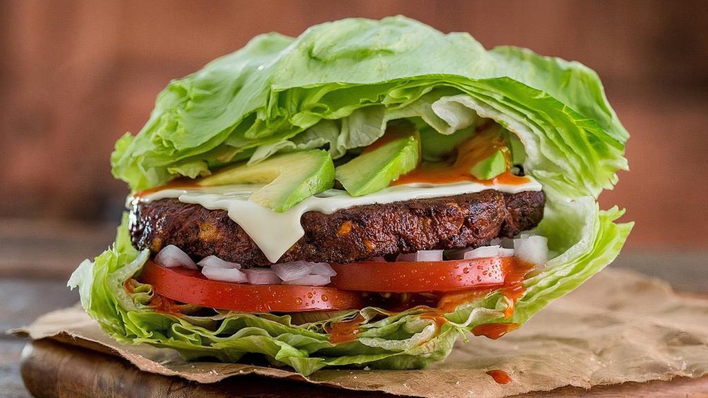 Build Your Own Veggie Burger · Black Bean Vegan with your choice of artisan buns, toppings and sauces