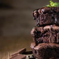 Vegan Fudge Brownie (BRW) · Double chocolate fudge brownie, made with premium and responsibly sourced ingredients.