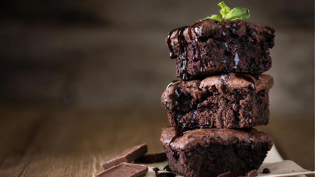 Vegan Fudge Brownie (BRW) · Double chocolate fudge brownie, made with premium and responsibly sourced ingredients.