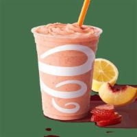 Strawberry Surf Rider™  · lemonade, lime sherbet, strawberries, peaches. 340 cal . (Contains: Milk).