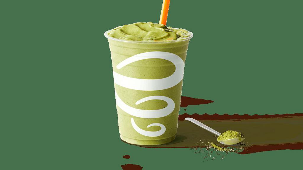 Matcha Green Tea Blast®  · soymilk, fat free vanilla frozen yogurt, matcha green tea. 410 cal. (Contains: Milk, Soy)