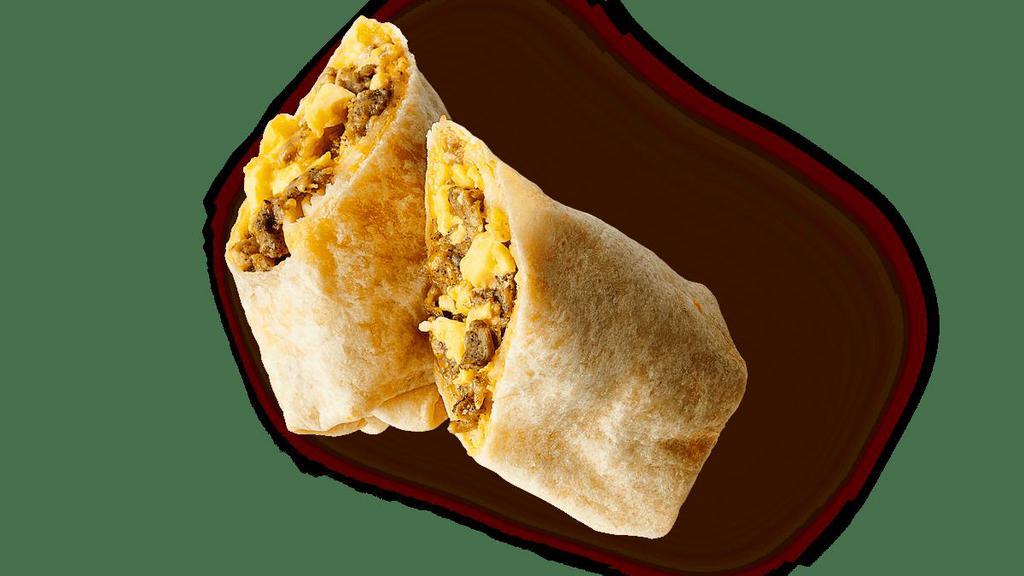 Turkey Sausage Wrap · Tortilla, Scrambled Egg Whites, Turkey Sausage crumbless, Cheddar Cheese, American Cheese Flavored Spread.. cals: 320. (Contains Egg, Milk, Wheat)