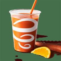 Orange Carrot Twist™ · Fresh Orange Juice, Fresh Carrot Juice. cals: 210 • 290 • 360. Plant-Based and Whirl'd Famous!