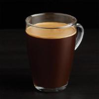 Americano · Italian espresso gets the American treatment; hot water fills the cup for a rich alternative...