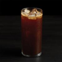 Iced Americano · Fresh, rich shots of Espresso Forte are poured with ice and cold water for a refreshing pick...