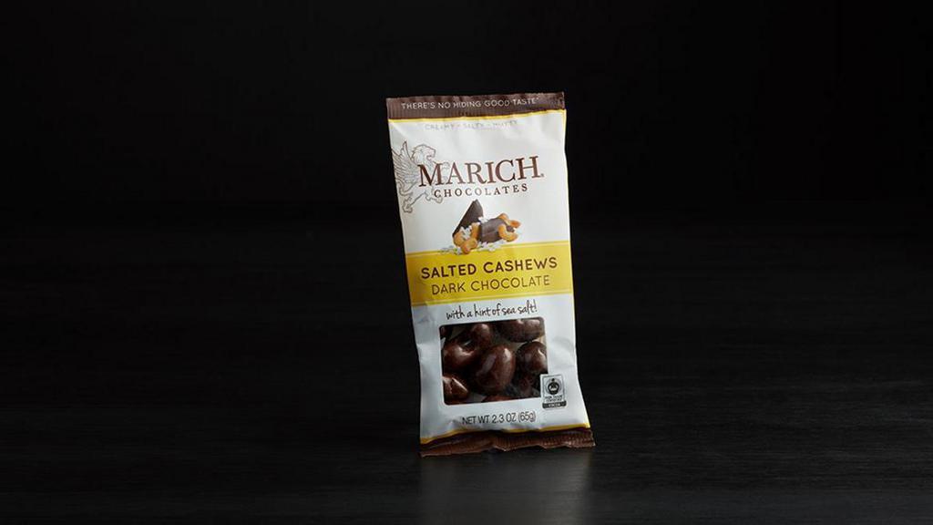 Marich Dark Chocolate Covered Cashews · Gluten-free