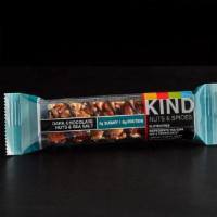 Kind Bar Dark Chocolate Nuts & Sea Salt · A chewy blend of blueberries and cashews combined with the sweet taste of vanilla.