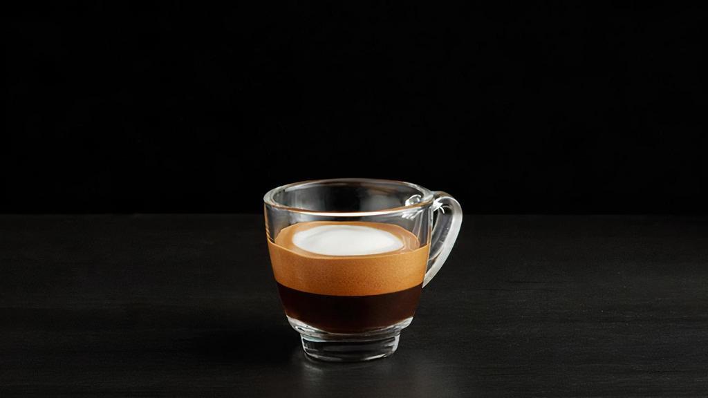 Caffe Macchiato · What could top a hand-pulled shot of Peet's richest, freshest espresso? A dollop of perfectly steamed foam.