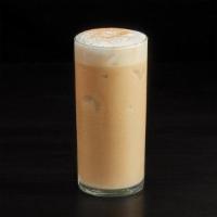 Iced Havana Cappuccino · Rich espresso, sweetened condensed milk, and cold milk poured over ice and fresh foam. Finis...