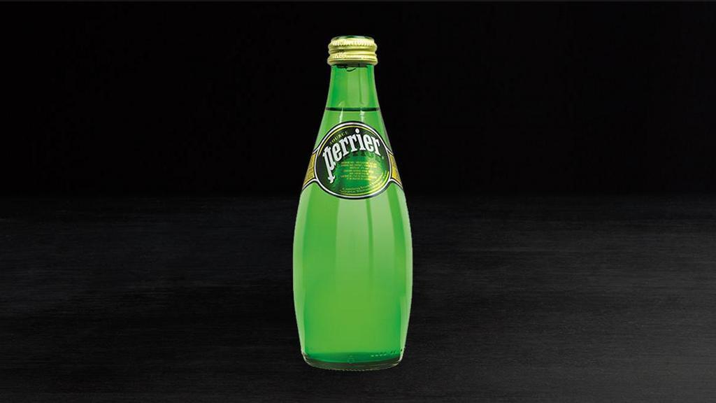 Perrier Sparkling Water · Originating in France, Perrier Carbonated Mineral Water is known worldwide for over 150 years for its blend of bubbles and balanced mineral content. It  offers a great alternative to carbonated soft drinks, with no sugar and zero calories. 11.15-ounce/330 mL glass bottle is an ideal choice for on-the-go refreshment.