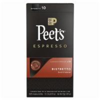 Ristretto Espresso Capsules (10 Ct) · Crushed spice, rich fruit, and chocolate smoothness.  Intensity: 10.  Compatible with the Ne...