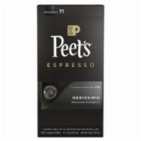 Nerissimo Espresso Capsules (10 Ct) · Black as night, sweet as a brûlée topping. Intensity: 11.  Compatible with the Nespresso® Or...