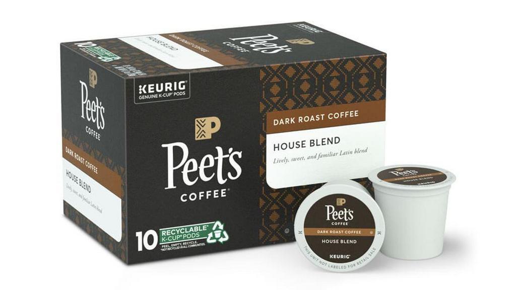 House Blend K-Cup® Pods (10CT) · You know when something is a favorite, there’s a reason. Let this Latin American blend be your perfect introduction to Peet’s coffees.