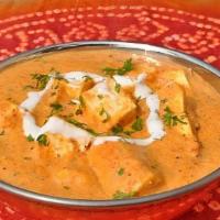 Shahi Paneer (16 Oz) · Paneer cooked in tangy creamy and light sweet home sauce.