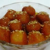 Fresh Gulab Jamun(6pc) · Traditional indian dessert ,spongy milky balls soaked in the syrup