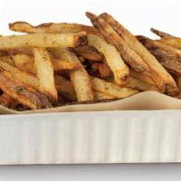 Seasoned Hand-Cut Fries Small · Tossed in our signature seasoning