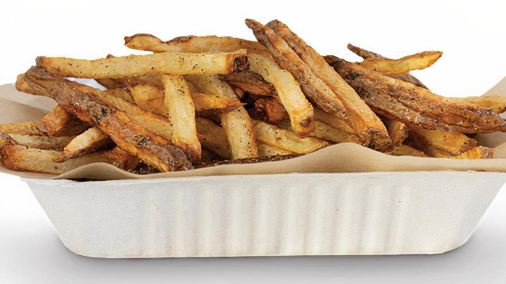 Seasoned Hand-Cut Fries Small · Tossed in our signature seasoning