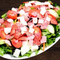 Antipasto Salad · Small or large for additional charge.
