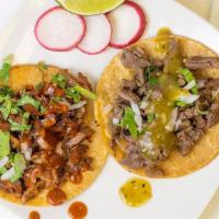 La Plaza Street Taco · Meat, Onion, Cilantro & Hot Salsa.
