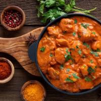 Chicken Tikka Masala · Chefs special! Cubes of boneless chicken in a signature Indian tomato sauce.