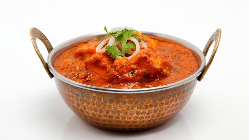 Lamb Tikka Masala · Chefs special! Savory lamb in a signature Indian tomato sauce.