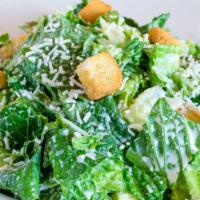 Caesar Salad · Romaine lettuce, croutons, and Parmesan.
