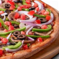 Classic Vegetarian Pizzas (Small) · Signature red tomato sauce on our original crust, topped with mozzarella cheese, mushrooms, ...