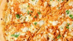Buffalo Chicken Pizza - Medium · Signature garlic white sauce on our original crust, topped with mozzarella and cheddar chees...
