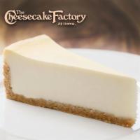 Original Cheesecake · A slice of Cheesecake Factory’s famous original and creamy cheesecake with a graham cracker ...